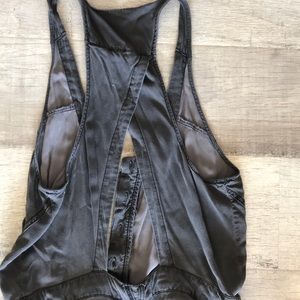 Jumpsuit with back cut out